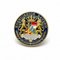 Königreich Bayern Pin – Wappen-Anstecker mit Löwen