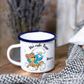 ®Die Schlümpfe Tasse "Mei erste Tassn" mit Wunschnamen