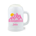 Bierkrug "Bergnarrisch" personalisiert
