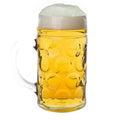 Glas Maßkrug ohne Dekoration
