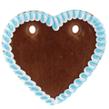 Lebkuchenherz mit Wunschtext