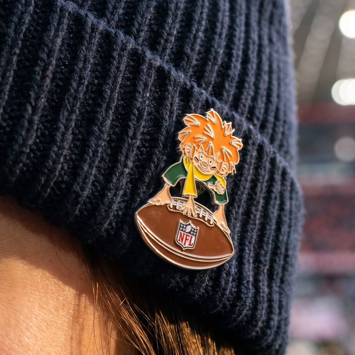 ®NFL x ®Pumuckl Pin "Touchdown"