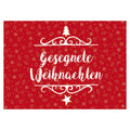 Weihnachts-Grußkarte "Gesegnete Weihnachten"